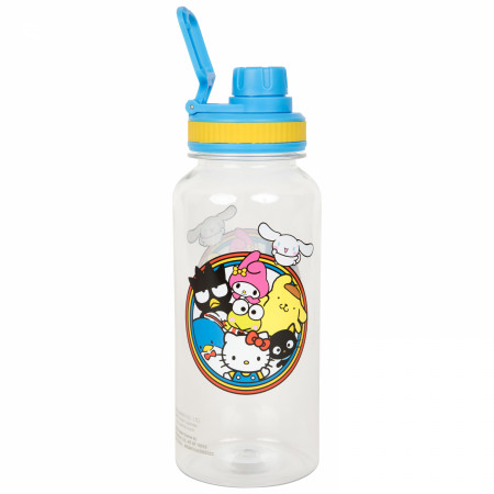 Hello Kitty and Friends Sanrio 32 oz Water Bottle with Stickers
